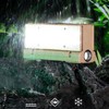 Foldable Solar Camping Light Type C 2200mAh IP66 Waterproof Solar