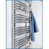Yo! Towel Rail for Bathroom Radiators Pack of 4 (Black)