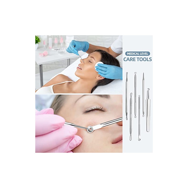 JPNK Blackhead Remover Comedone Extractor Acne Removal Kit..
