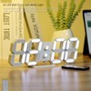 KOSUMOSU 3D LED Digital Wall Clock ,9.7", Large Display Table/