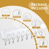 MaKefeile Bendable Ceiling Curtain Track Ceilings Mount or Wall Mounted