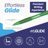 Eziglide Black Retractable Gel Pens, Pack of 5 Pens Black