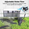 AQQA Quiet 20-30 Gallon Fish Tank Filters - Auto Start