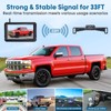 Wireless Backup Camera for Trucks: 1080P HD Display, IP69K Waterproof,