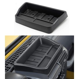 POETRYXIAO - Bandeja organizadora para tablero de instrumentos para Jeep Wrangler TJ 1997-2006, accesorios interiores