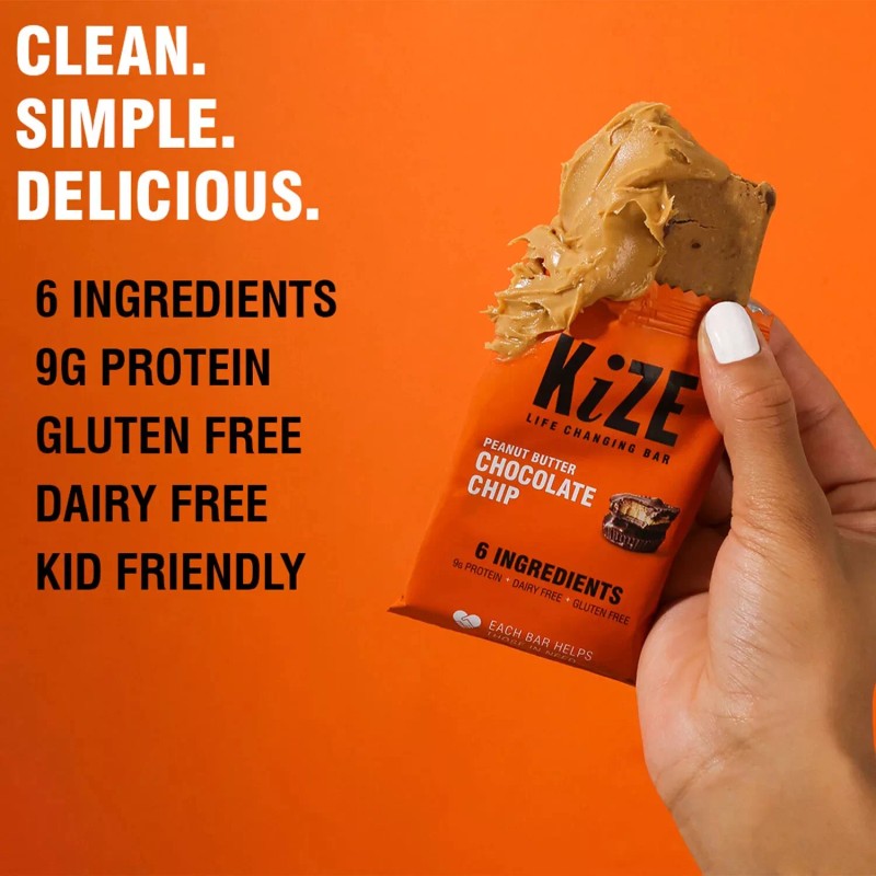 KiZE Life Changing Bar Variety Pack, 12 pk.