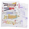 Pattern, Fit Pattern, Sun Apron for School Home Economics Materials