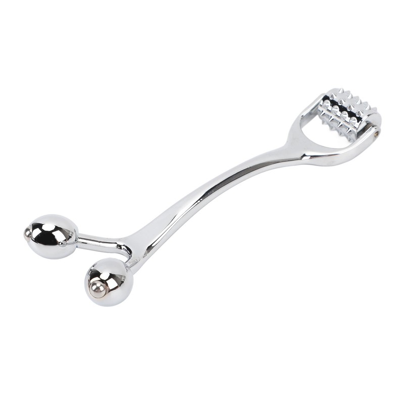 Face Roller Massager Zinc Alloy Deep Tissue Massage Multifunction Comfortable