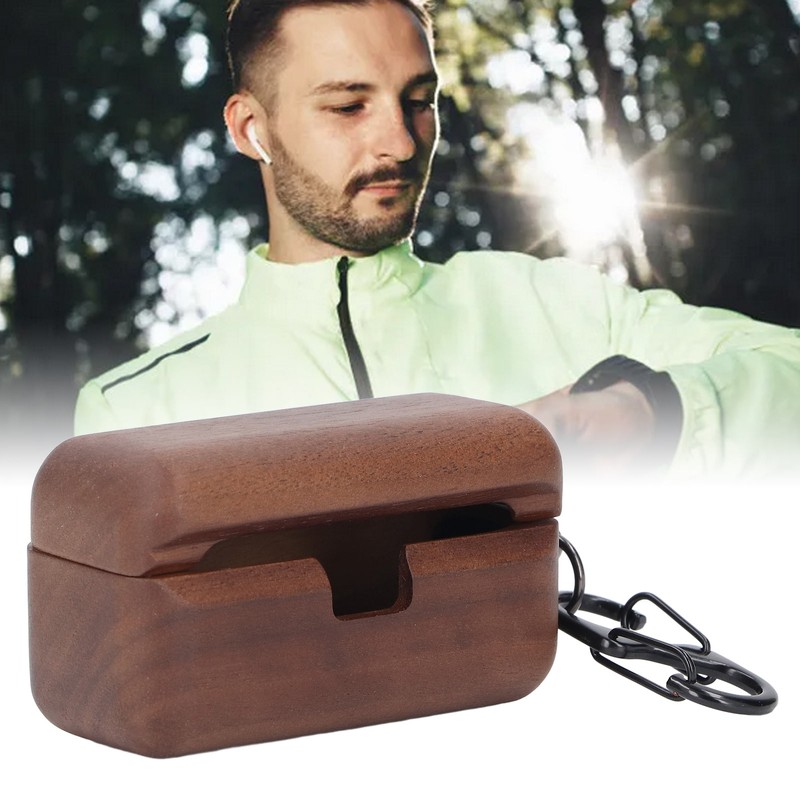 Wooden Case for AZ80 Prevent Falls Bumps Fine Polished Wood