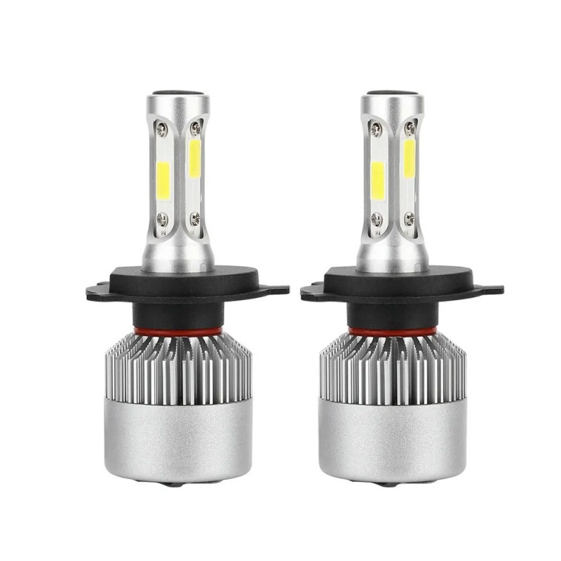 Unbranded Pair 7" Round LED Headlights Hi/Lo Fit Chevy Truck