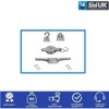 SISI UK Heavy Duty Washing Line Pulley and Cleat Pulley