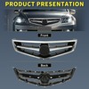 JMTAAT Front Grille Compatible with 2006 2007 2008 Honda Acura