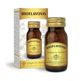 Dr Giorgini BIOFLAVOVIS pastiglie - 40 g (integratore di flavonoidi, con rutina, uercetina, vite rossa e mirtillo),
