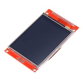 LCD Display, 2.8 Inch 240x320 SPI TFT LCD Panel Display Module with Serial Port and PCB Plate ILI9341 5V/3.3V