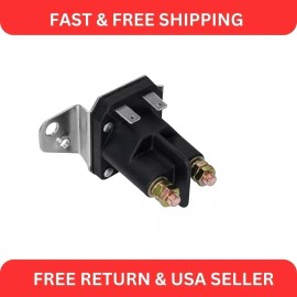 Caltric Starter Solenoid Relay for Cub Cadet CC30 RZT-SX  XT1-LT  XT1-GT CC760 12V