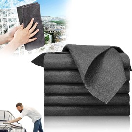 Thickened Magic Cleaning Cloth, Pack of 5, Glass Cleaning Cloth, Reusable Cleaning Cloths, Microfibre Cleaning Cloths, Cloth Cleaning Cloths, Streak-free and Lint-Free for Household, Car Glass