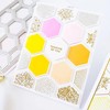 Hexagon Rectangle Frame Metal Die Cuts, Hexagon Rectangle Frame Cutting