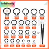 Tanstic 265Pcs 21 Sizes External Retaining Rings Snap Rings Assortment