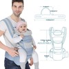Baby Carrier 6 in 1 Baby Sling Carrier - Ergonomic,