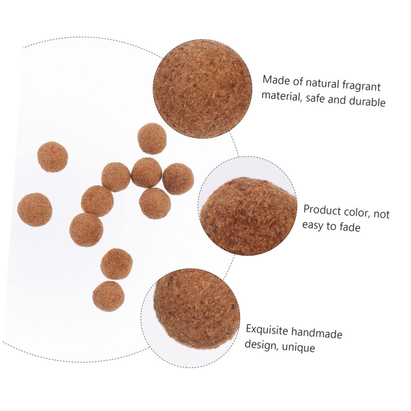 Healeved 1 Set 20pcs Aromatherapy Pills Sachet Scented Balls Home