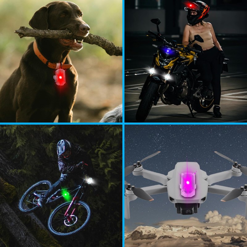 LIGBT 1000mAh Wireless Led Strobe Light with Remote Control Led