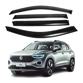 ZH Fits Volkswagen VW TAOS 2022 Side Window Visor Sun Rain Deflector Guard