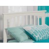 Atlantic Furniture Mission Headboard, Twin, White