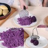 AIMALL Stainless Steel Potato Masher 10.2 Inch Vegetable Fruit Press