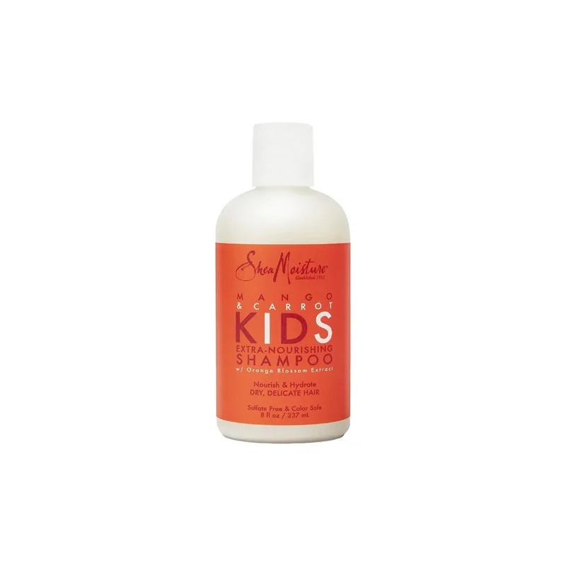 Shea Moisture Shampoo Para Niños Extra Nutritivo Mango 237ml