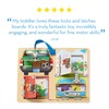 Melissa & Doug Locks and Latches Board Wooden Educational Toy