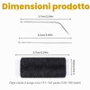 Set di aghi e filo per cucire parrucche e capelli,