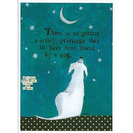 Curly Girl - No Greater Privilege Than to be Loved by a Dog