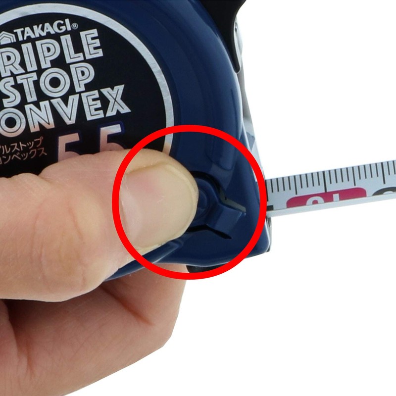 Takagi Triple Stop Convex 0.7 inch (19 mm) x 2.2