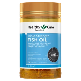 Healthy Care Triple Strength Fish Oil 150 Capsules