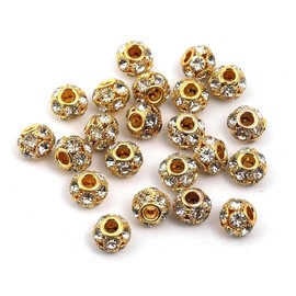 【B8】Qty 500 NON wavy,250 QTY 12MM WAVY, 100 QTY 15MM WAVY for Jewelry Making, Rondelle Crystal Bead for Necklaces, Bracelet Pendants:_12MM gold 50PCS