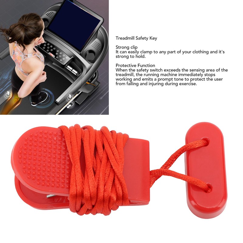 4Pcs Treadmill Universal Safety Key Easy to Use Treadmill Security
