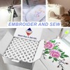 Sissewpro 144pcs White 60S/2 Prewound Bobbin Thread, Class 15 Size