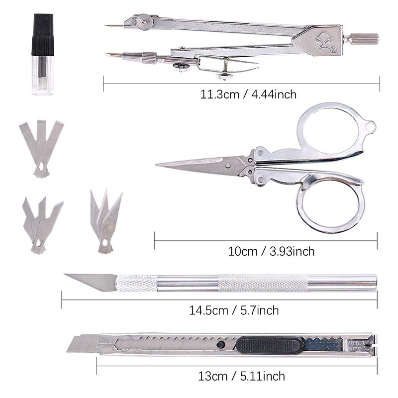 Keadic 87Pcs Gundam Model Tool Kit Hobby Building Tools Kit