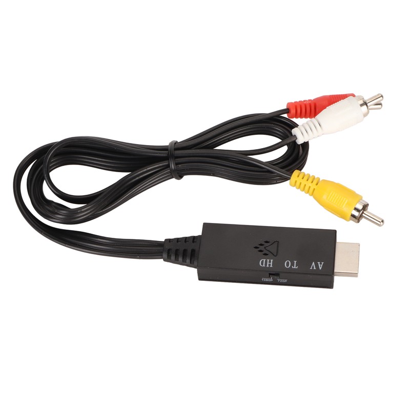 RCA to HD Multimedia Interface Converter Support 720P to 1080P