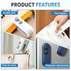 2 Pack Blue&Blue Mini Bag Sealer, 2-in-1 Portable Heat Sealer