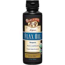 Barlean's Organic Oil Lignan Flax Oil 8 oz