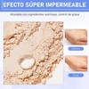 LUSCOR Polvos Compactos Maquillaje, Polvos mate, polvos compactos con control