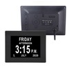 Digital Day Clock 7 Inch Auto Dimmable Clock with Unabbreviated