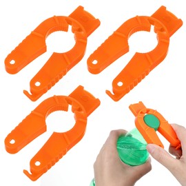 YUXIANLB Can Opener 4pcs Water Bottle Opener Bottle Opener Swing Away Can Opener Plastic Bottle Cap Opener 3 In 1 Multi-Purpose Adjustable Easy Grip Get Lids Off Easily For Arthritic Hands Seniors