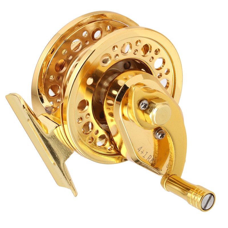 Portable All Metal Fishing Reels 5 Bearings 3.0:1 Gear Ratio