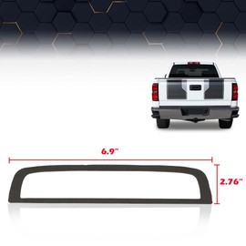 PIT66 3rd Third Brake Light Gasket Seal Compatible with Chevy Silverado GMC Sierra 2014 2015 2016 2017 2018 2019 2020 Black