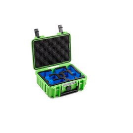 B&W International B&W Outdoor Transport Case for DJI Osmo Pocket 3 Creative Combo - Type 500 Green - Waterproof according to IP67 Certification, Dustproof, Shatterproof and Indestructible