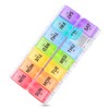 Pill Box Organiser 7 Day for AM and PM, Opret