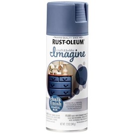 Rust-Oleum Imagine Craft & Hobby Chalk Finish Spray Paint Coastal Blue, 12 oz.
