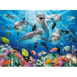 Ravensburger Dolphins Jigsaw Puzzle (500 Piece)